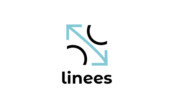 Шаблон логотипа на тему графика