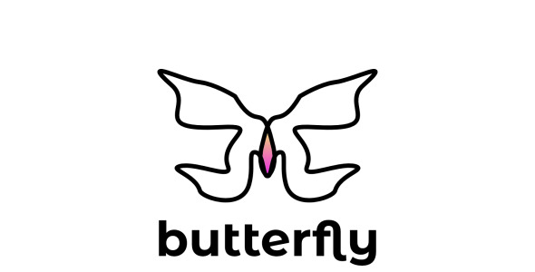 Шаблон логотипа на тему графика