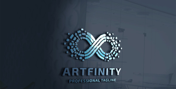 Шаблон логотипа на тему графика