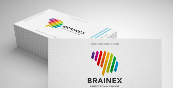 Шаблон логотипа на тему графика