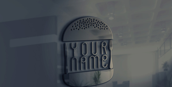 Шаблон логотипа на тему графика