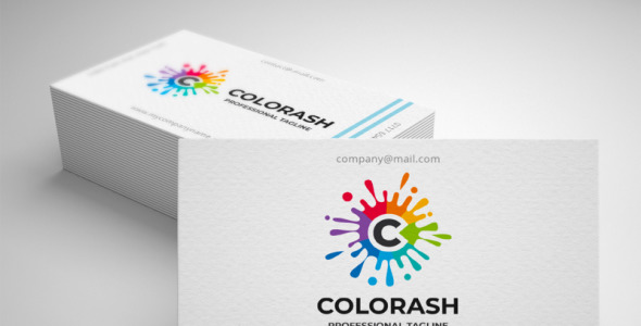 Шаблон логотипа на тему графика