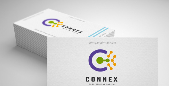 Шаблон логотипа на тему графика