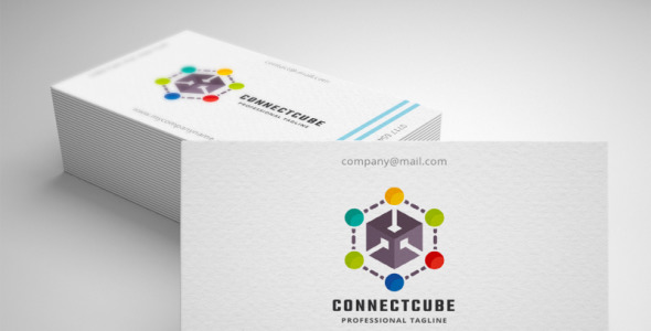 Шаблон логотипа на тему графика