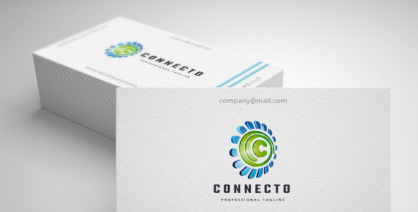 Шаблон логотипа на тему графика