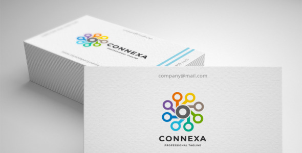 Шаблон логотипа на тему графика