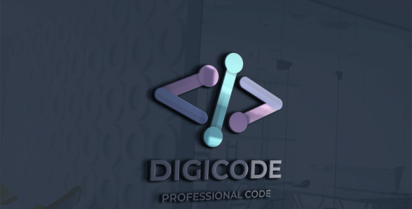 Шаблон логотипа на тему графика