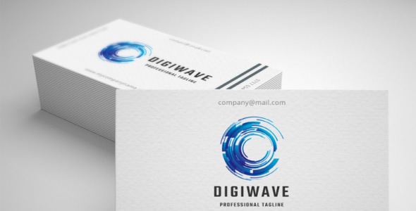 Шаблон логотипа на тему графика