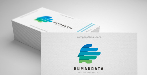 Шаблон логотипа на тему графика