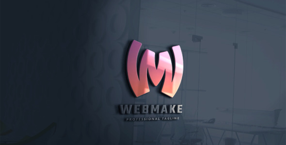 Шаблон логотипа на тему графика