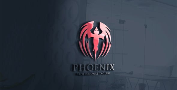 Шаблон логотипа на тему графика