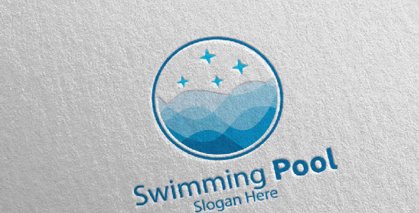 Шаблон логотипа на тему графика