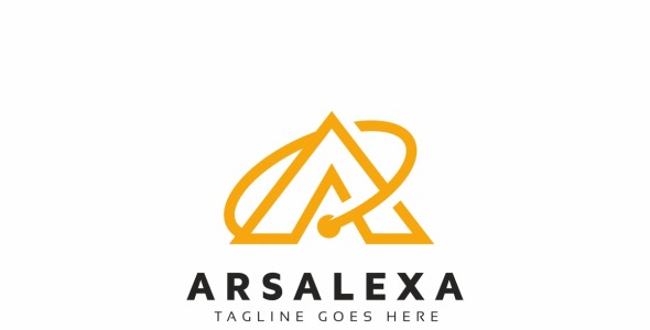 Шаблон логотипа на тему графика