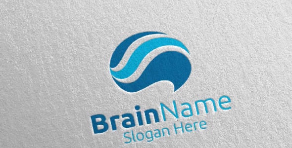 Шаблон логотипа на тему графика