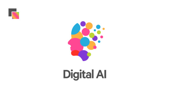 Шаблон логотипа на тему графика