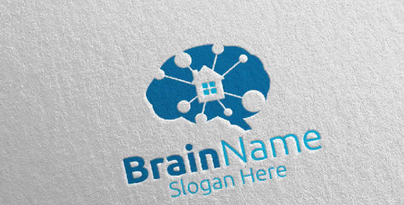 Шаблон логотипа на тему графика