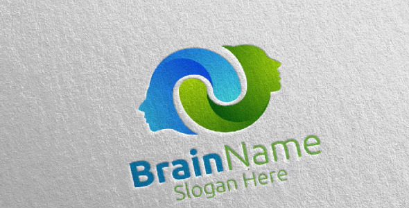 Шаблон логотипа на тему графика