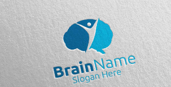 Шаблон логотипа на тему графика