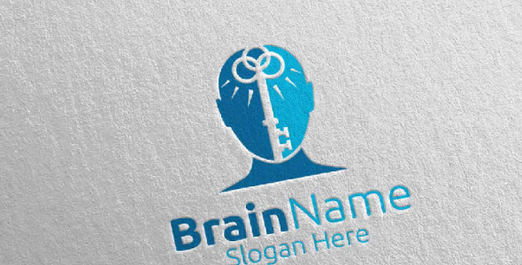 Шаблон логотипа на тему графика