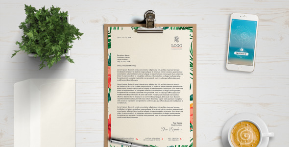 Мокап для продукта на тему графика