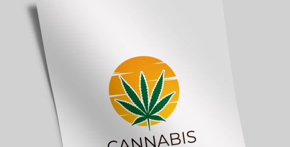 Шаблон логотипа на тему графика