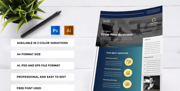 Фирменный стиль на тему графика