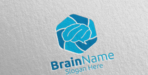 Шаблон логотипа на тему графика