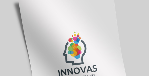 Шаблон логотипа на тему графика