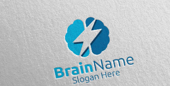 Шаблон логотипа на тему графика