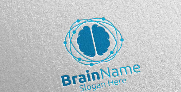 Шаблон логотипа на тему графика