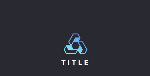 Шаблон логотипа на тему графика