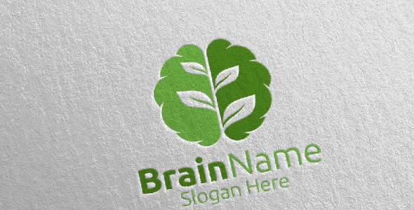 Шаблон логотипа на тему графика