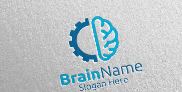 Шаблон логотипа на тему графика