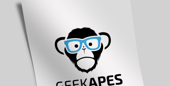 Шаблон логотипа на тему графика