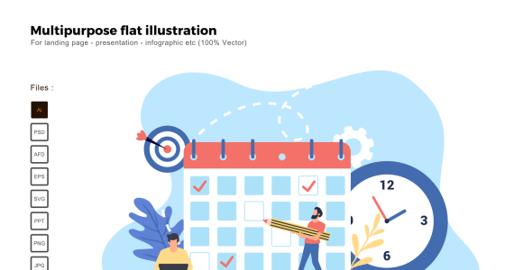 Vector на тему графика