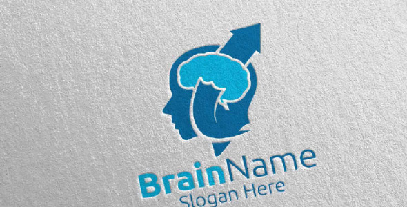 Шаблон логотипа на тему графика