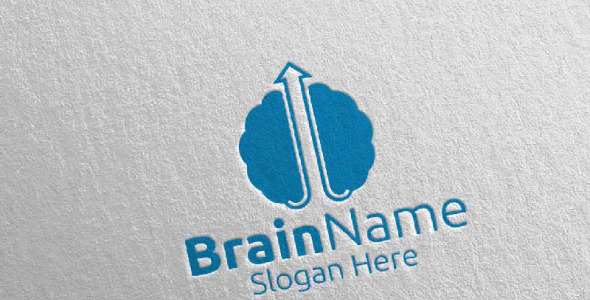 Шаблон логотипа на тему графика