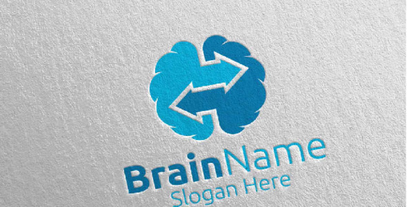 Шаблон логотипа на тему графика