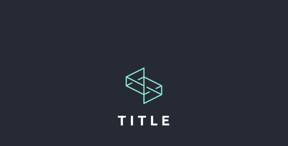 Шаблон логотипа на тему графика