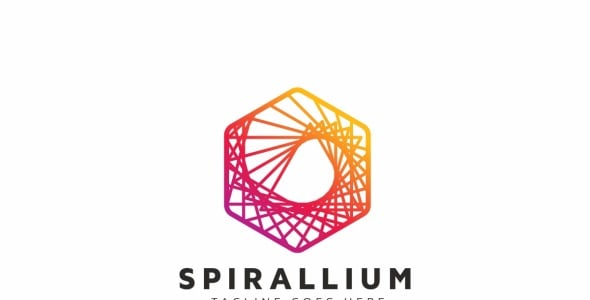 Шаблон логотипа на тему графика