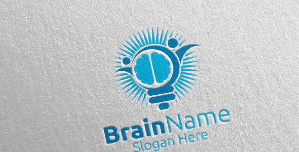 Шаблон логотипа на тему графика