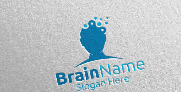 Шаблон логотипа на тему графика