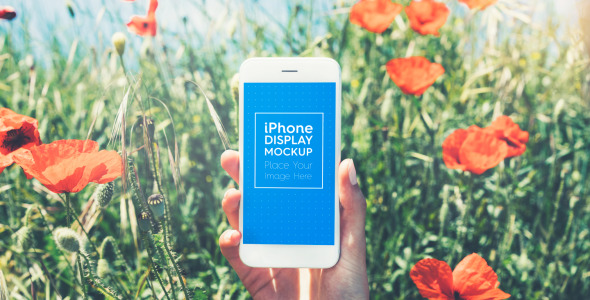 Мокап для продукта на тему графика