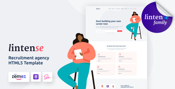 Business HTML Landing Page Template