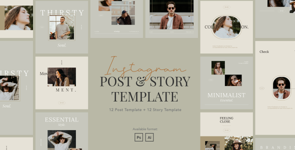 Шаблон для соцсетей на тему графика