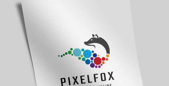 Шаблон логотипа на тему графика