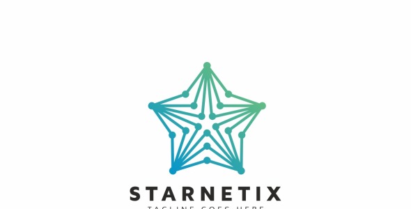 Шаблон логотипа на тему графика