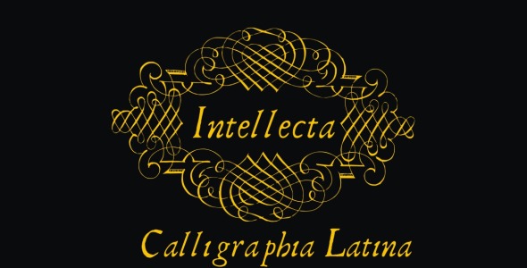 Шрифт на тему графика