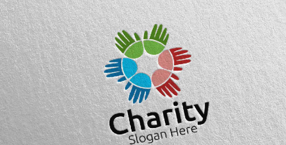 Шаблон логотипа на тему графика