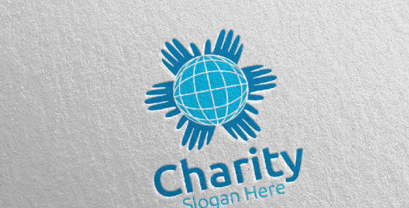 Шаблон логотипа на тему графика